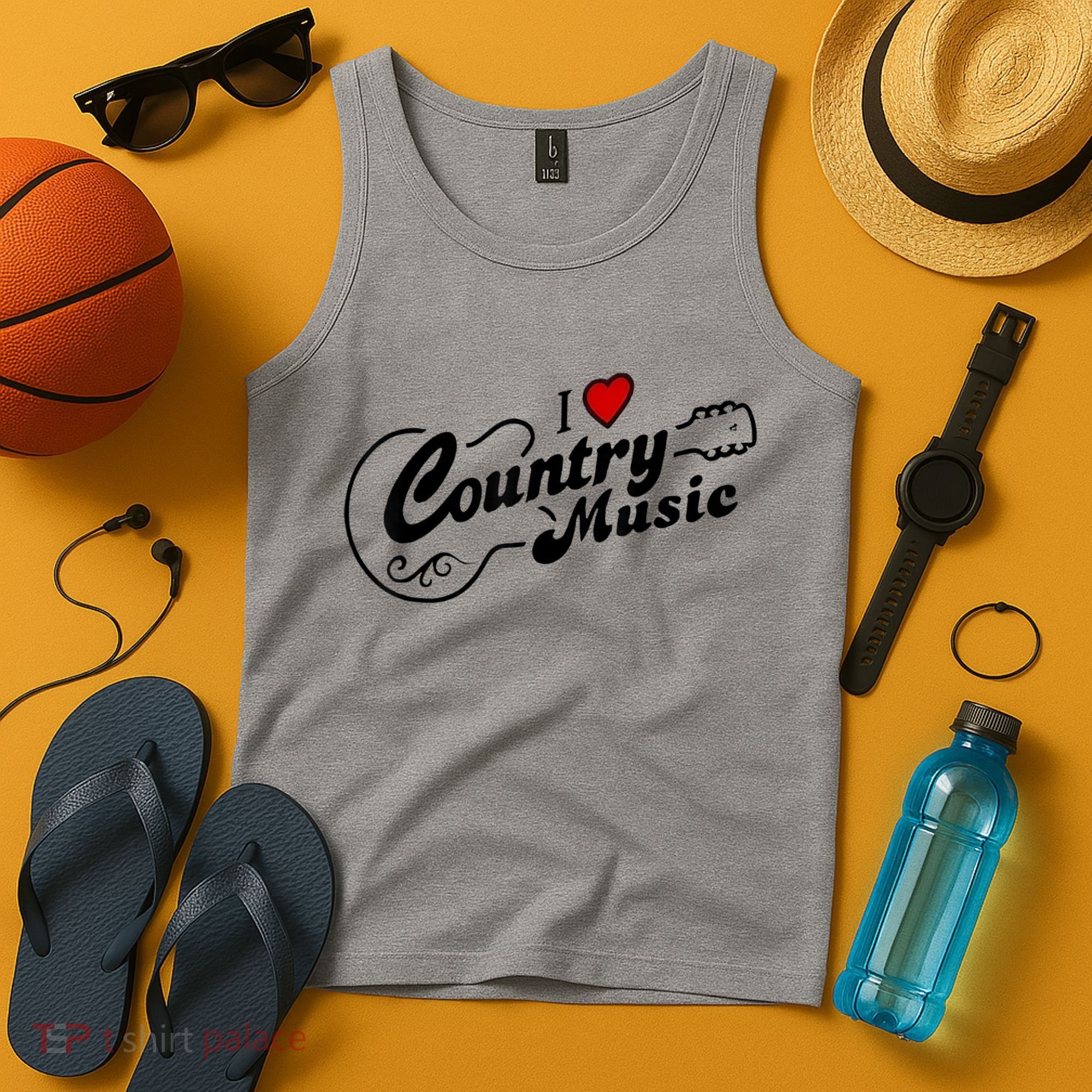I Love Country Music Tank Top