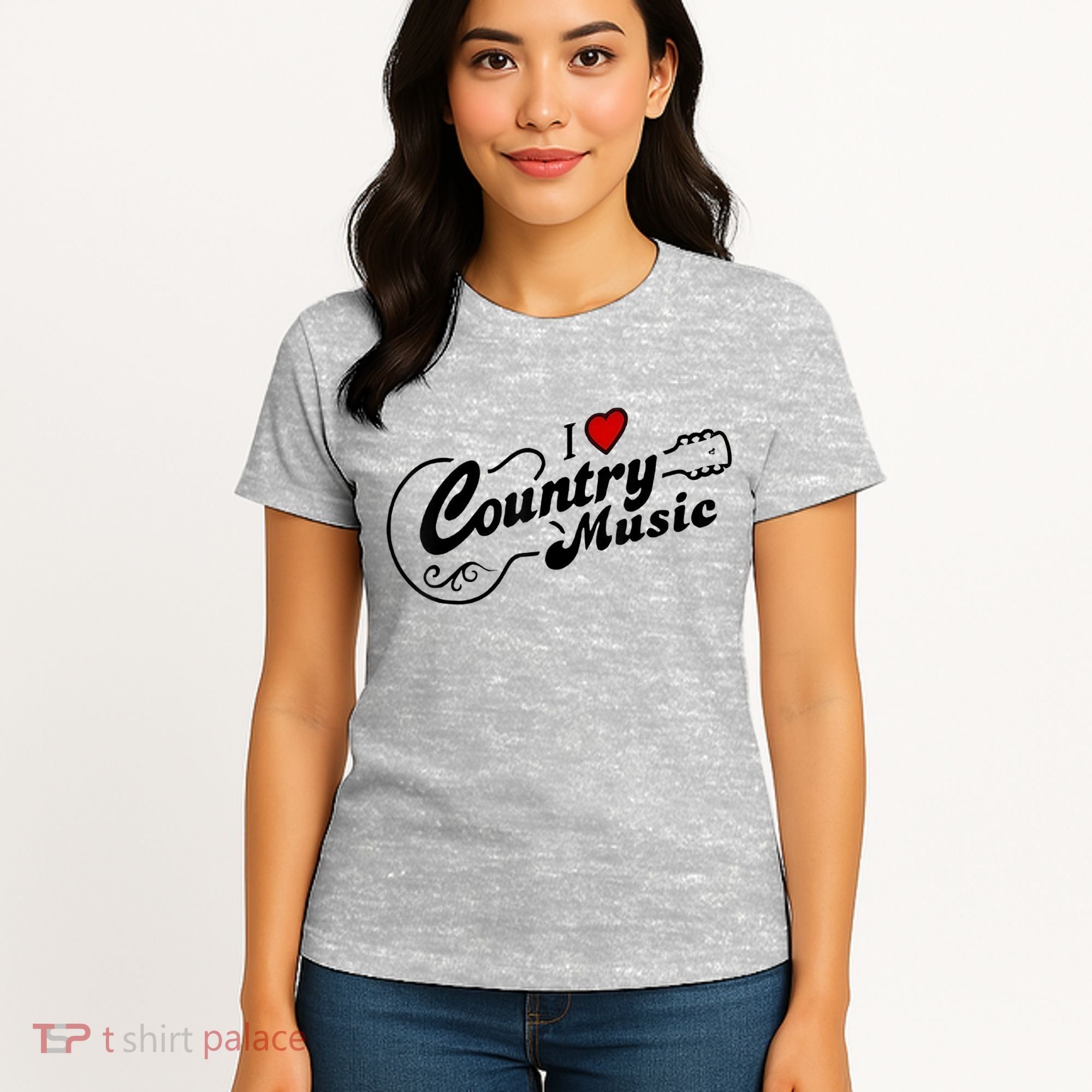 I Love Country Music Women's T-Shirt