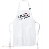 I Love Country Music Apron thumb 0