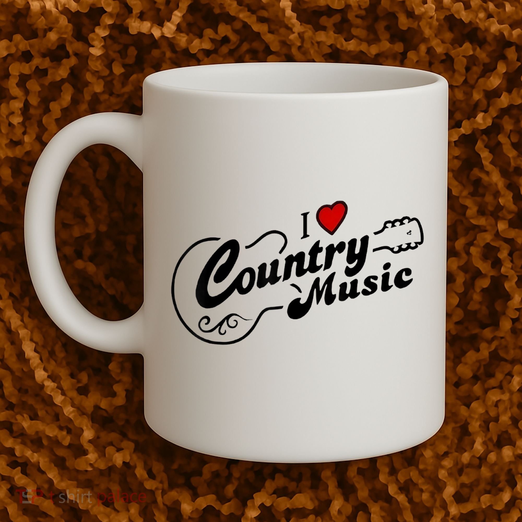 I Love Country Music Coffee Mug