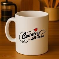 I Love Country Music Coffee Mug thumb 4