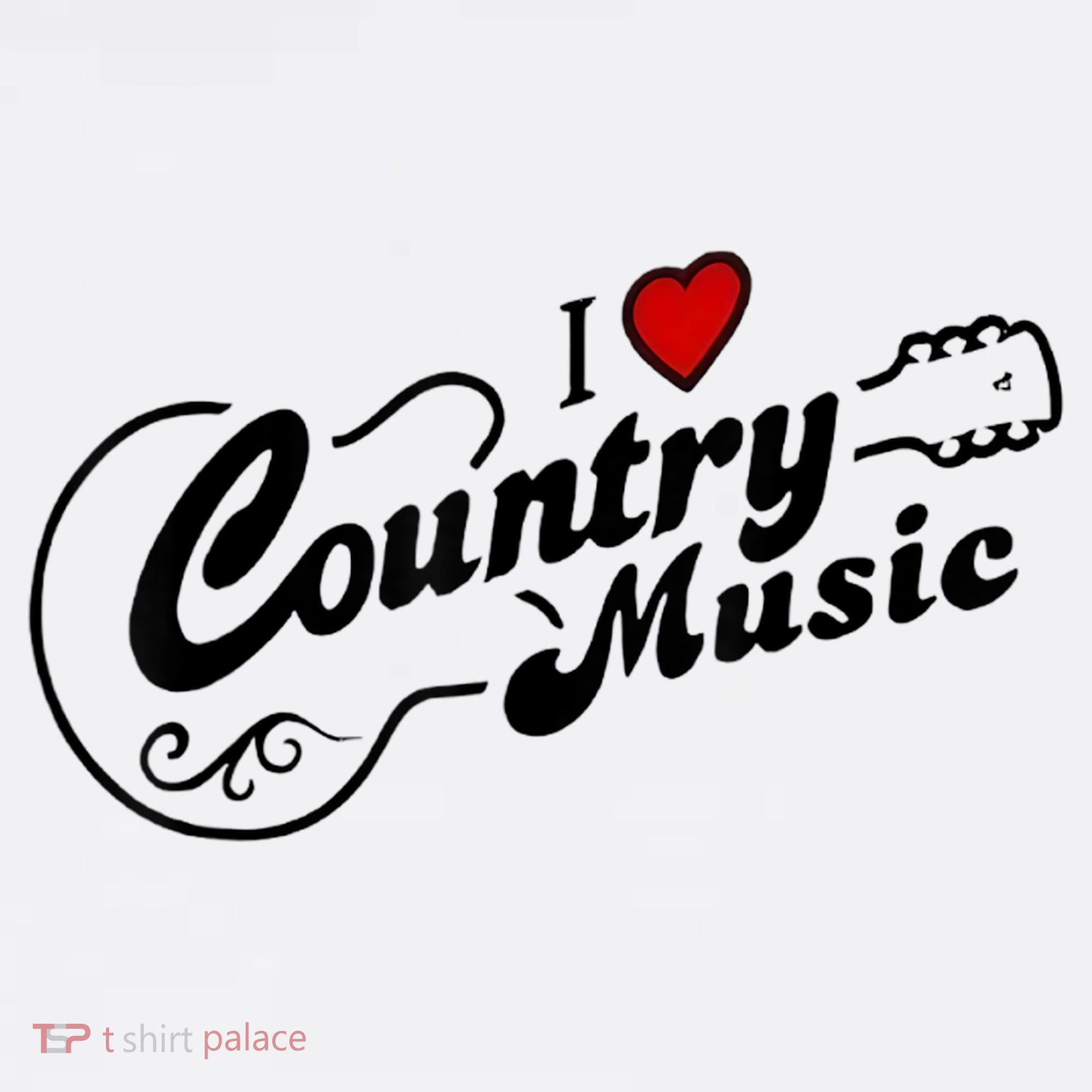I Love Country Music Mousepad
