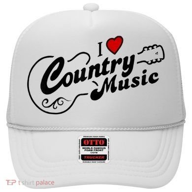 I Love Country Music Hat