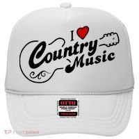 I Love Country Music Hat thumb 0