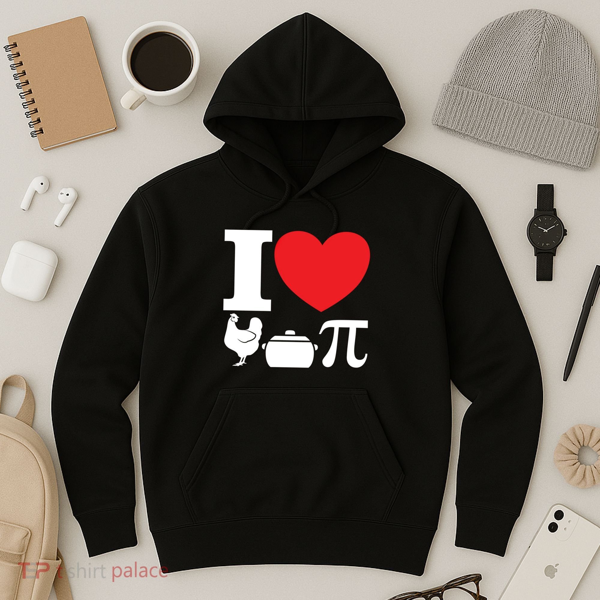 I Love Chicken Pot Pi Pie Day Math Great Gift Hoodie