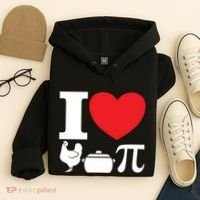 I Love Chicken Pot Pi Pie Day Math Great Gift Hoodie thumb 4