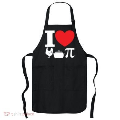 I Love Chicken Pot Pi Pie Day Math Great Gift Apron