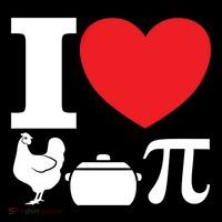 I Love Chicken Pot Pi Pie Day Math Great Gift Sweatshirt thumb 3