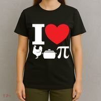 I Love Chicken Pot Pi Pie Day Math Great Gift T-Shirt thumb 4