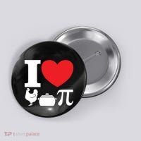 I Love Chicken Pot Pi Pie Day Math Great Gift Button thumb 0