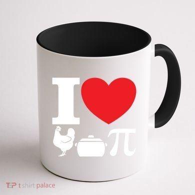 I Love Chicken Pot Pi Pie Day Math Great Gift Coffee Mug back