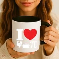 I Love Chicken Pot Pi Pie Day Math Great Gift Coffee Mug thumb 3