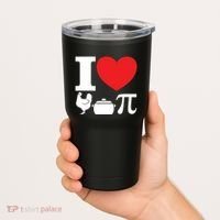 I Love Chicken Pot Pi Pie Day Math Great Gift Tumbler thumb 2