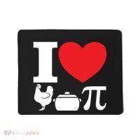 I Love Chicken Pot Pi Pie Day Math Great Gift Mousepad thumb 0