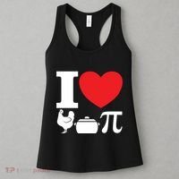 I Love Chicken Pot Pi Pie Day Math Great Gift Women's Tank Top thumb 3