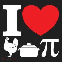 I Love Chicken Pot Pi Pie Day Math Great Gift Hat thumb 2
