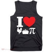 I Love Chicken Pot Pi Pie Day Math Great Gift Tank Top thumb 0
