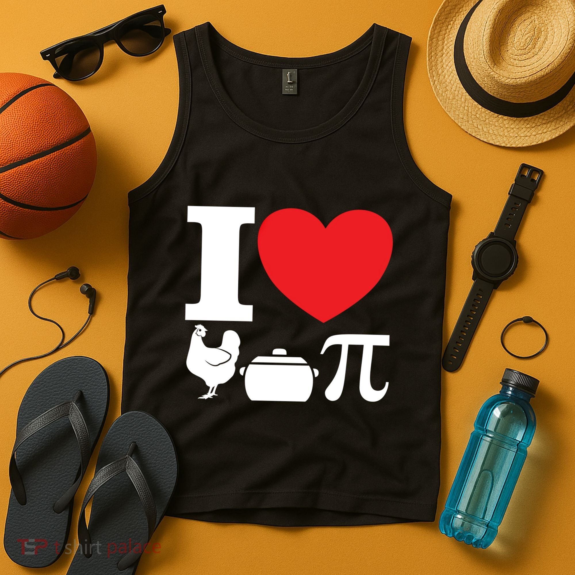 I Love Chicken Pot Pi Pie Day Math Great Gift Tank Top