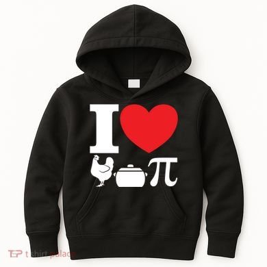 I Love Chicken Pot Pi Pie Day Math Great Gift Kids Hoodie