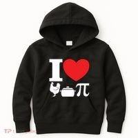 I Love Chicken Pot Pi Pie Day Math Great Gift Kids Hoodie thumb 0