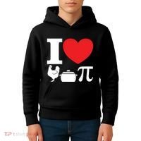I Love Chicken Pot Pi Pie Day Math Great Gift Kids Hoodie thumb 4
