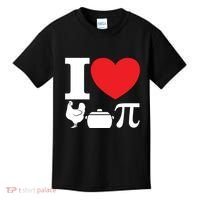 I Love Chicken Pot Pi Pie Day Math Great Gift Kids T-Shirt thumb 0