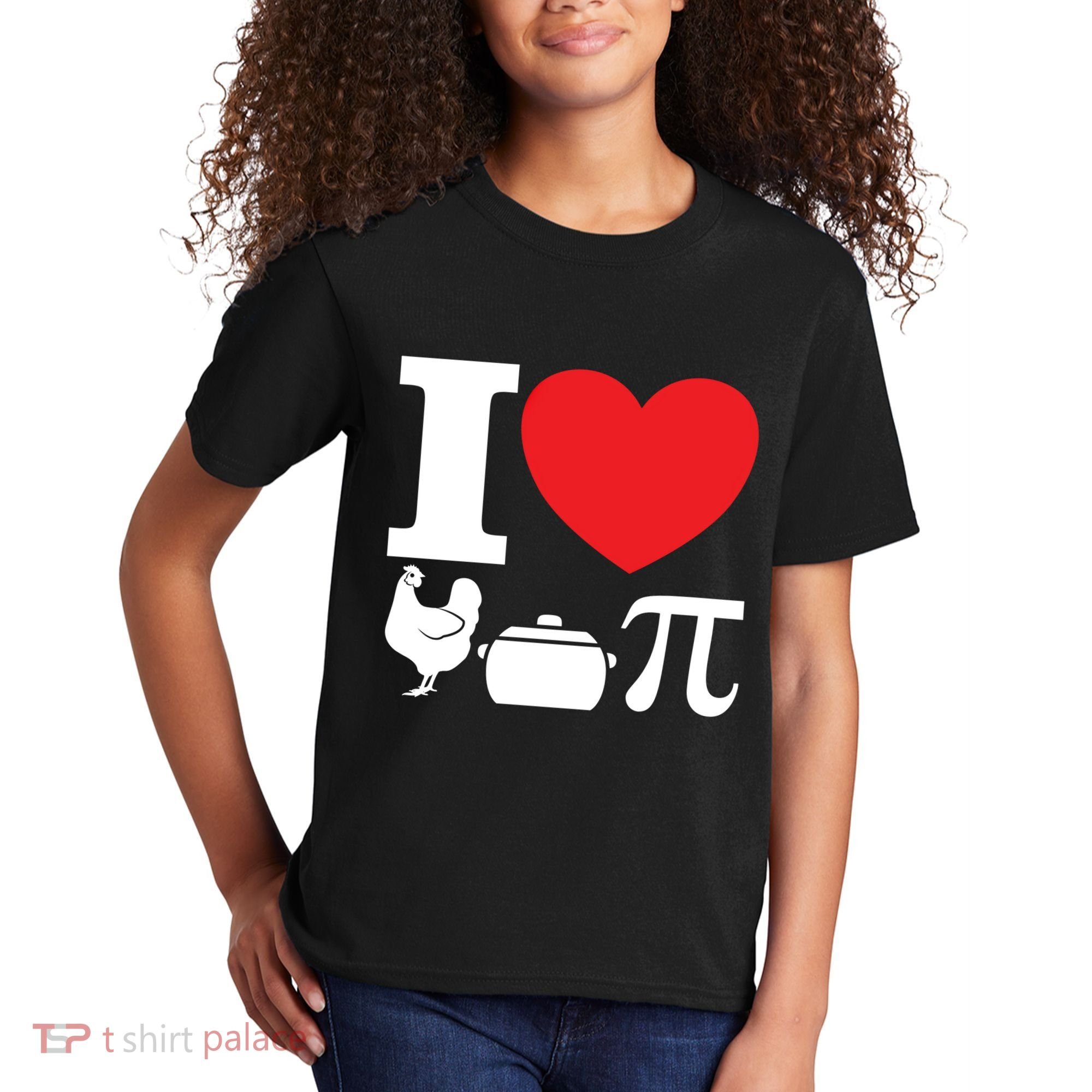 I Love Chicken Pot Pi Pie Day Math Great Gift Kids T-Shirt