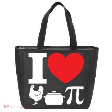 I Love Chicken Pot Pi Pie Day Math Great Gift Tote Bag