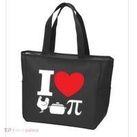 I Love Chicken Pot Pi Pie Day Math Great Gift Tote Bag thumb 3