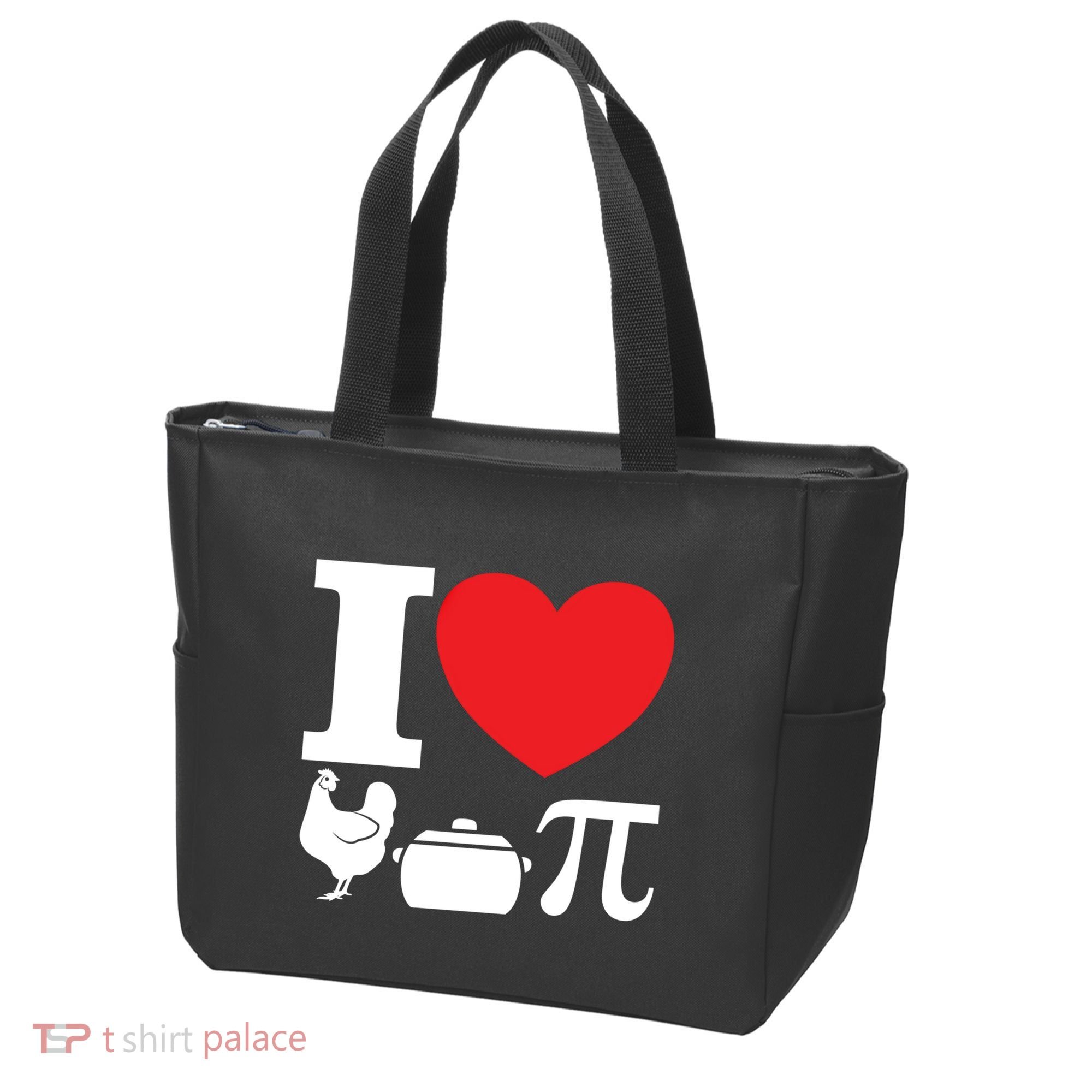 I Love Chicken Pot Pi Pie Day Math Great Gift Tote Bag