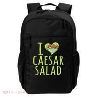 I Love Caesar Salad Funny Caesar Salad Vegetable Lover Backpack thumb 0