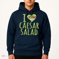 I Love Caesar Salad Funny Caesar Salad Vegetable Lover Hoodie thumb 2