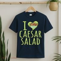 I Love Caesar Salad Funny Caesar Salad Vegetable Lover T-Shirt thumb 2