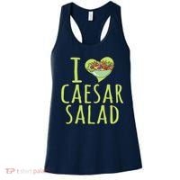 I Love Caesar Salad Funny Caesar Salad Vegetable Lover Women's Tank Top thumb 0
