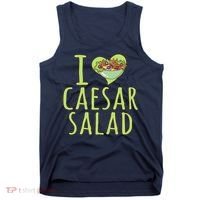I Love Caesar Salad Funny Caesar Salad Vegetable Lover Tank Top thumb 0