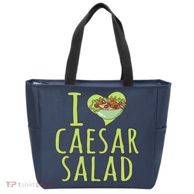 I Love Caesar Salad Funny Caesar Salad Vegetable Lover Tote Bag