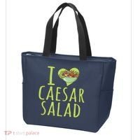 I Love Caesar Salad Funny Caesar Salad Vegetable Lover Tote Bag thumb 3
