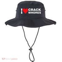 I Love Crack Whores Apparel Bucket Hat thumb 0