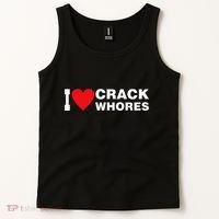 I Love Crack Whores Apparel Tank Top thumb 2