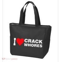 I Love Crack Whores Apparel Tote Bag thumb 3