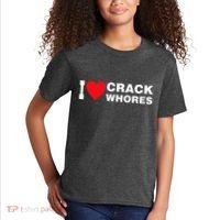 I Love Crack Whores Apparel Kids T-Shirt thumb 2