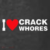 I Love Crack Whores Apparel Kids T-Shirt thumb 4