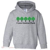 I Love Central Park Toddler Hoodie thumb 0