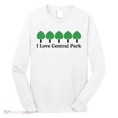 I Love Central Park Long Sleeve Shirt