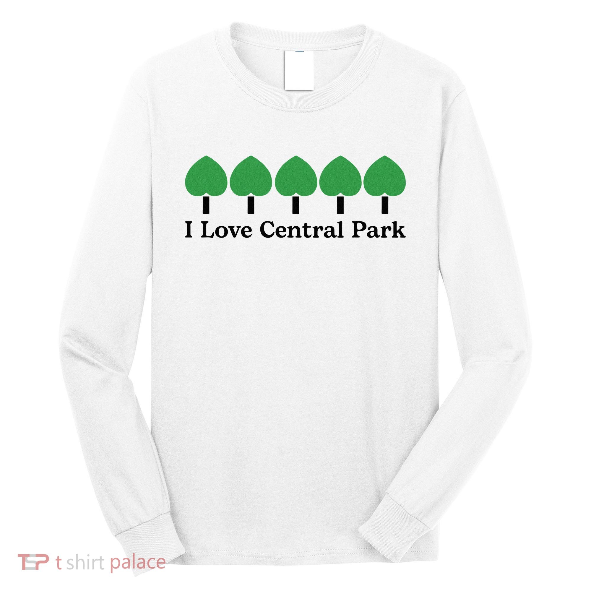 I Love Central Park Long Sleeve Shirt