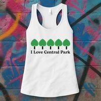 I Love Central Park Women's Tank Top thumb 3