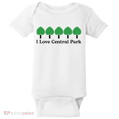 I Love Central Park Baby Bodysuit