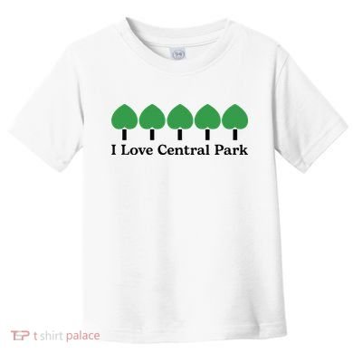 I Love Central Park Toddler T-Shirt