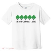 I Love Central Park Toddler T-Shirt thumb 0