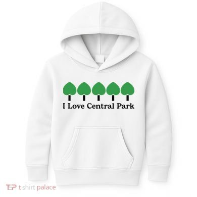 I Love Central Park Kids Hoodie